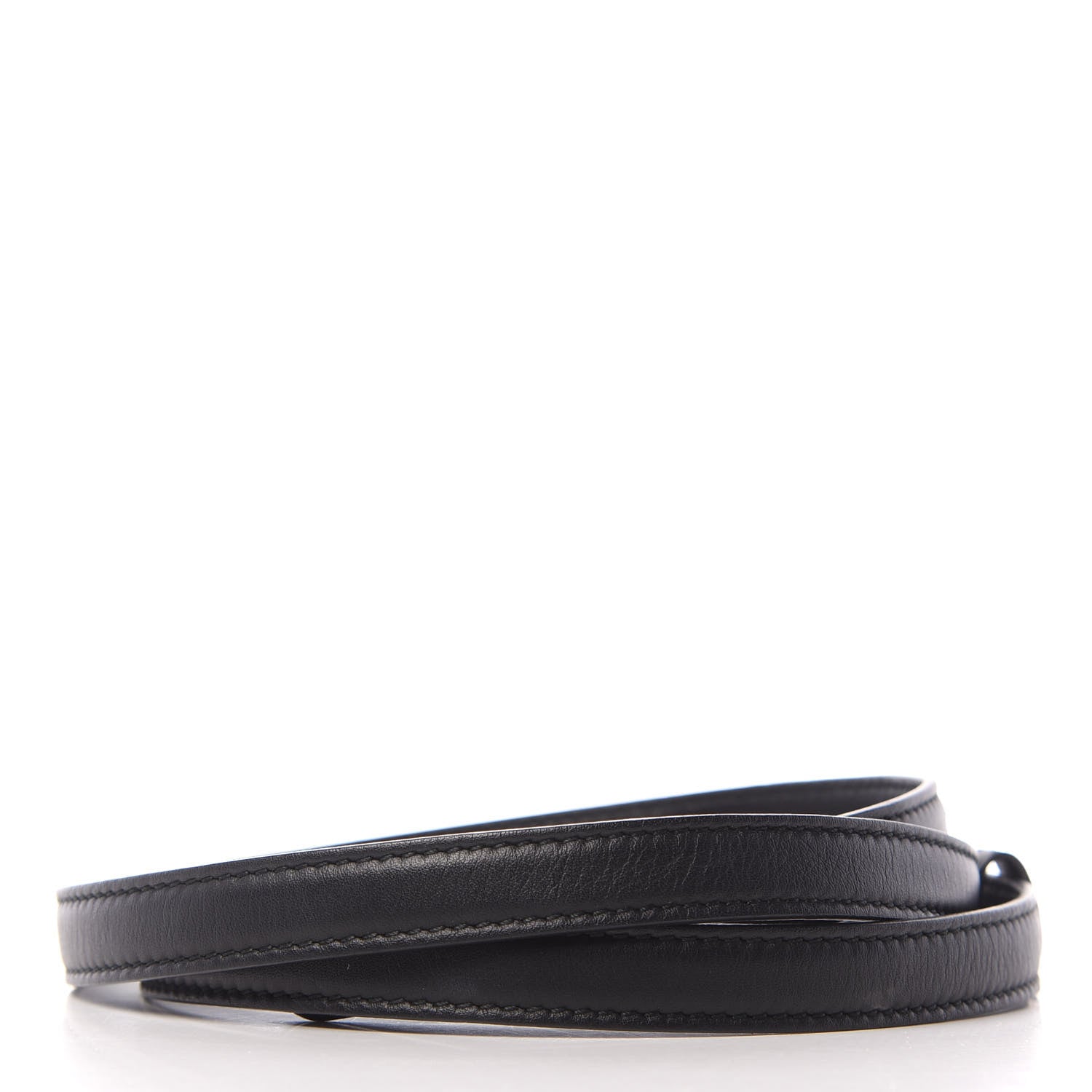 Gucci Moon Calfskin Nickel Interlocking G 20mm Belt 90 36 Black 2 of 6