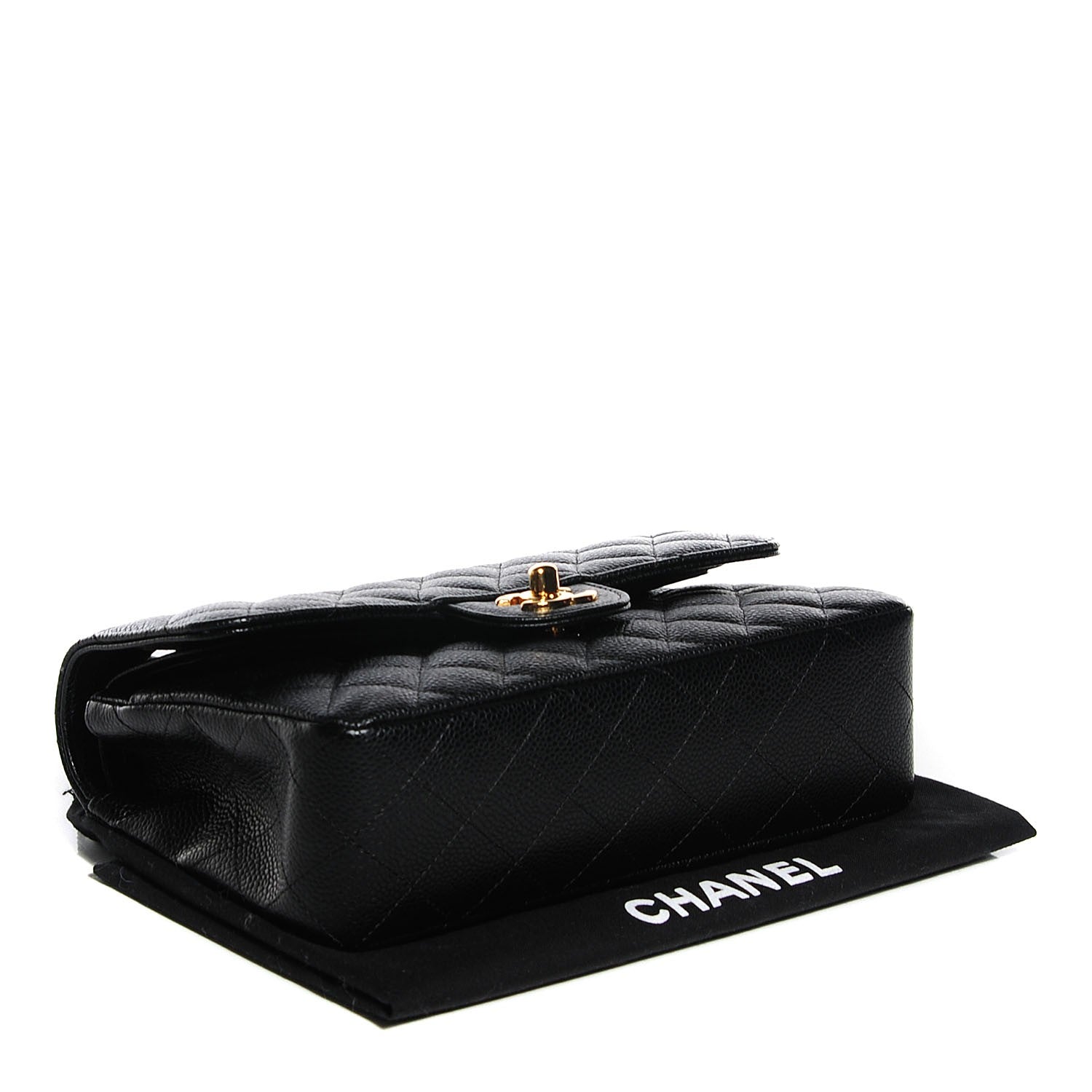 Chanel Caviar Quilted Small Double Flap Black 4 of 9