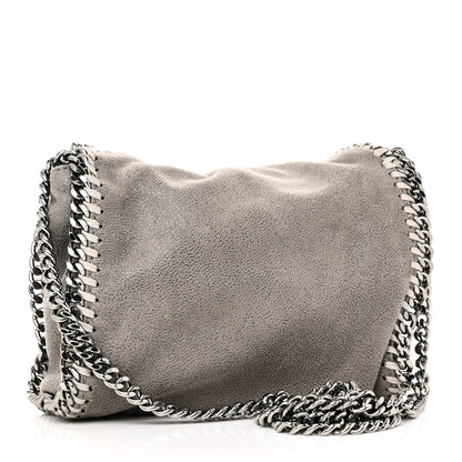 Stella McCartney Shaggy Deer Tiny Falabella Tote Grey 3 of 9