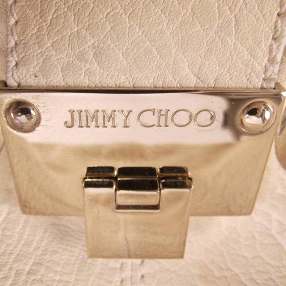 Jimmy Choo Leather Tall RAMONA Cream 10 of 10