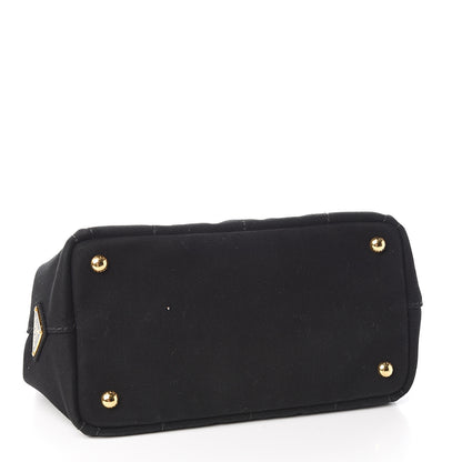 Prada Canapa Small Logo Tote Black 3 of 9