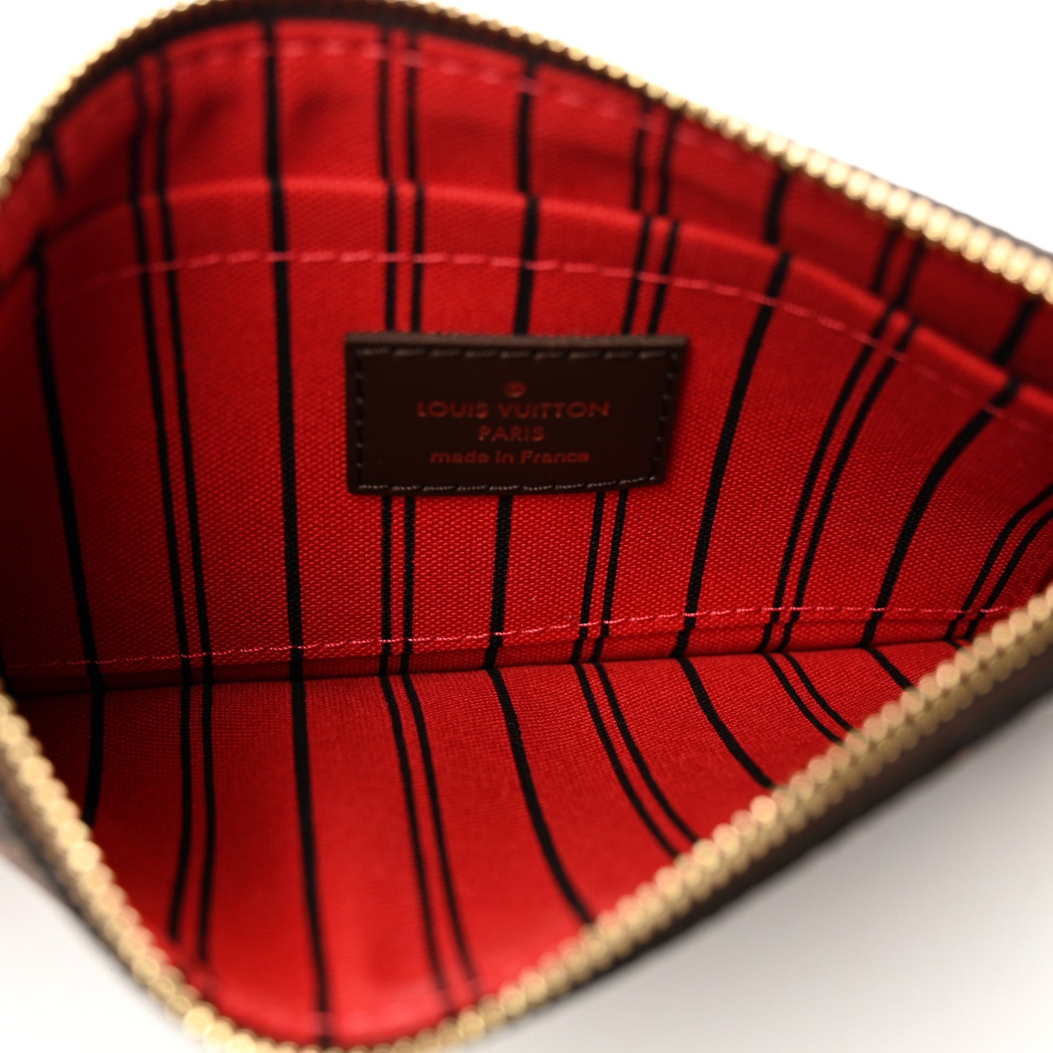 Louis Vuitton Damier Ebene Neverfull PM Pochette 5 of 6