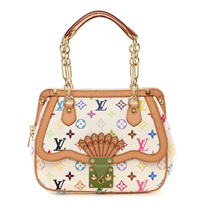 Louis Vuitton Monogram Multicolor Gracie MM White 1 of 11