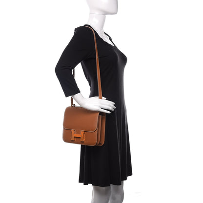 Hermes Epsom Constance 24 Gold 2 of 9
