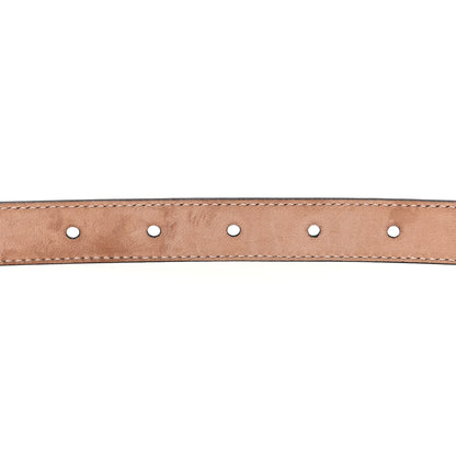 Gucci Calfskin Crystal Interlocking G Belt 80 32 Black 4 of 5
