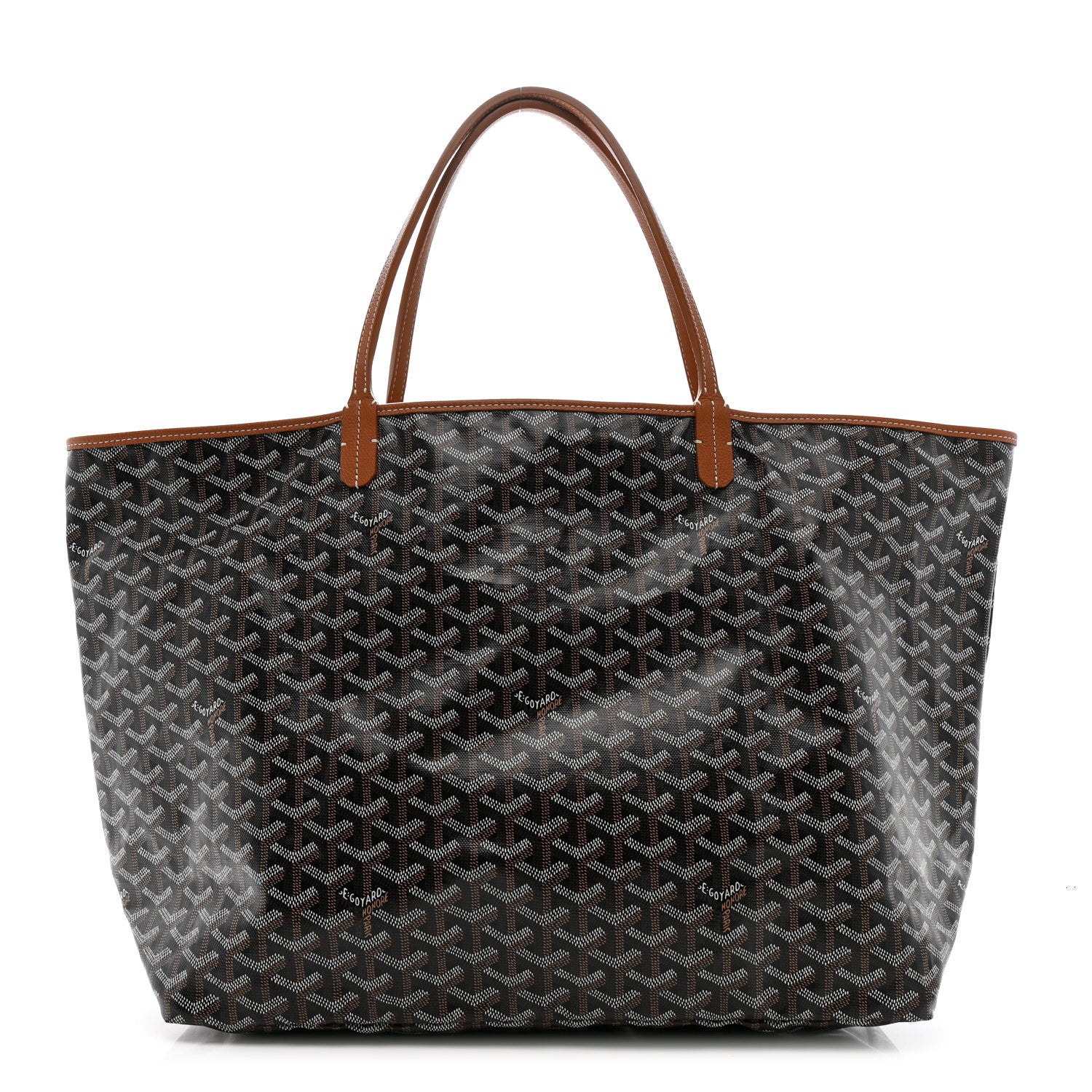 Goyard Goyardine Saint Louis GM Black Gold 1 of 11