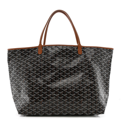 Goyard Goyardine Saint Louis GM Black Gold 1 of 11