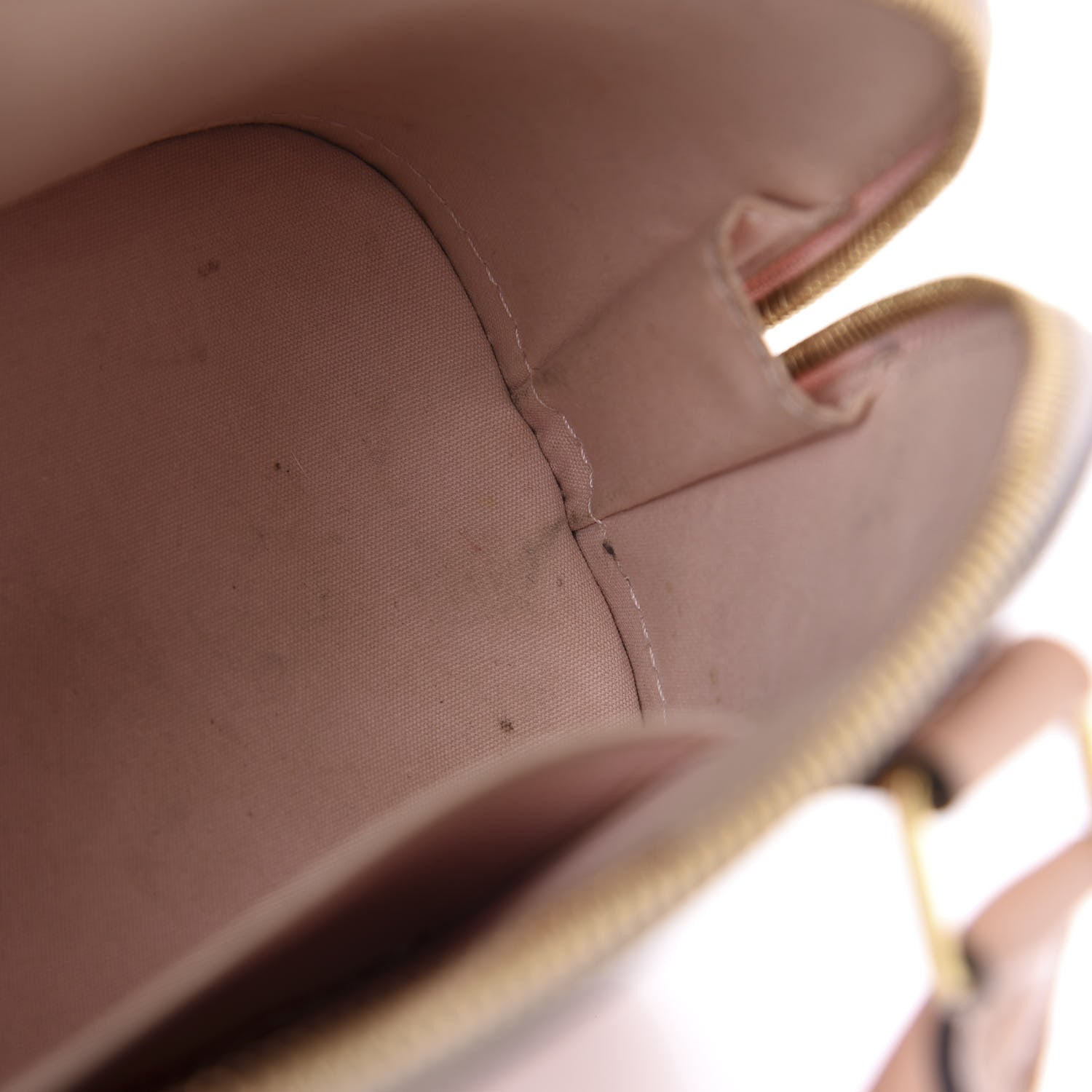 Louis Vuitton Vernis Alma BB Rose Ballerine 10 of 11