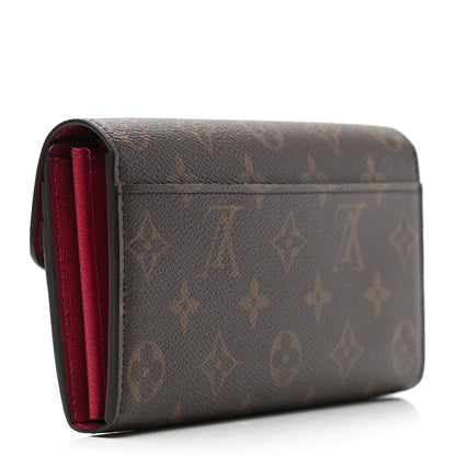 Louis Vuitton Monogram Sarah Wallet NM Fuchsia 3 of 6