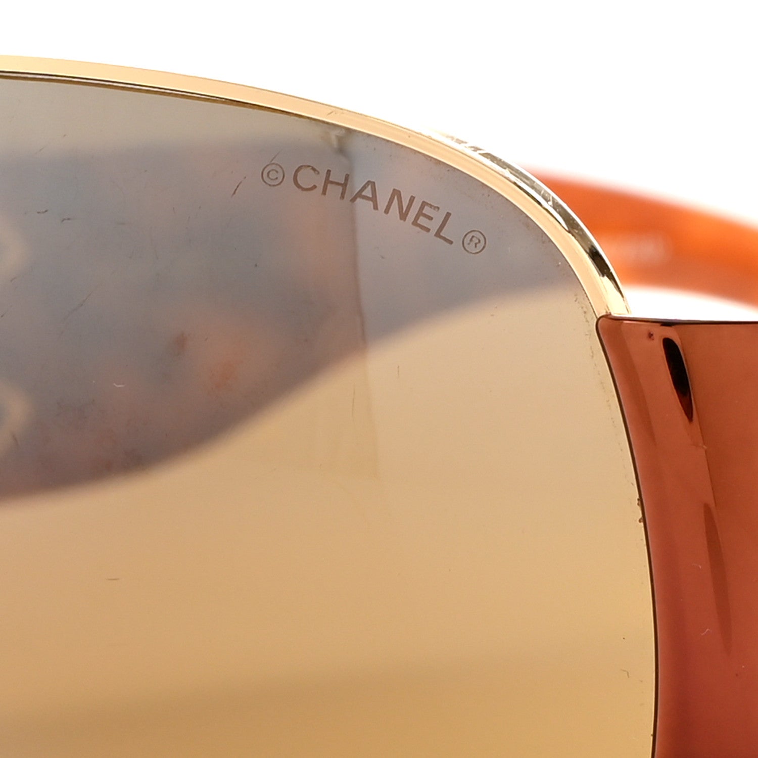 Chanel Acetate Aviator CC Sunglasses 4153 Brown 7 of 7