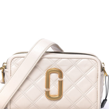 Marc Jacobs Calfskin Quilted The Softshot 21 Bag Ivory 11 of 11