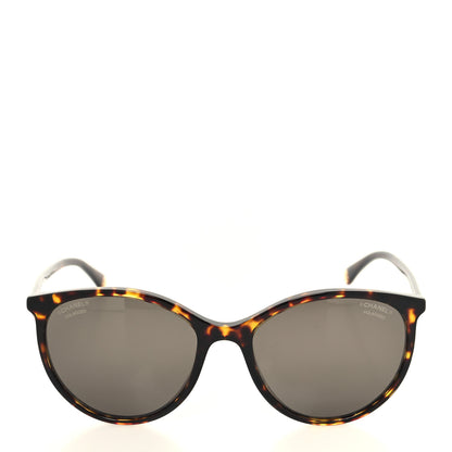 Chanel Acetate Pantos Cat Eye Sunglasses 5448 Tortoise 2 of 8