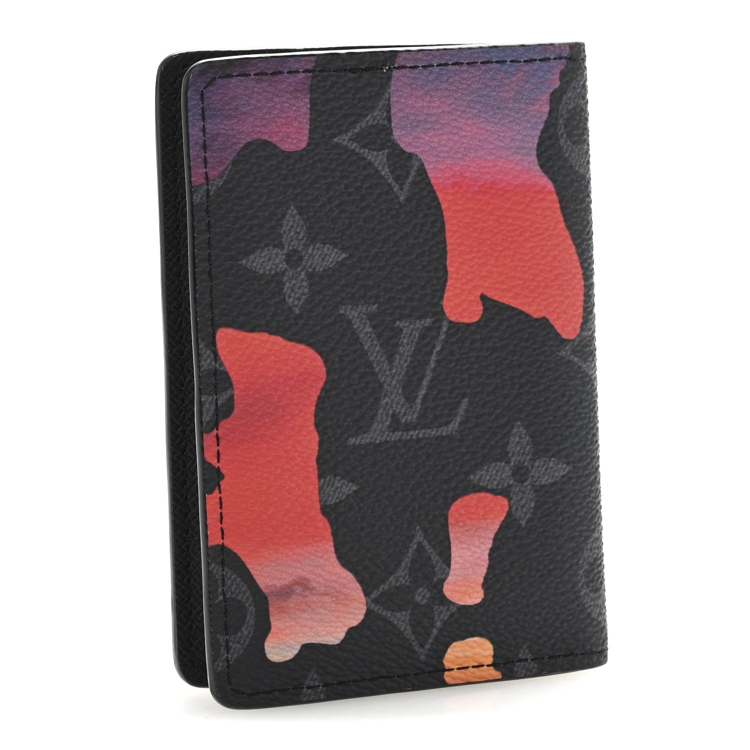 Louis Vuitton Monogram Eclipse Sunset Pocket Organizer 3 of 9