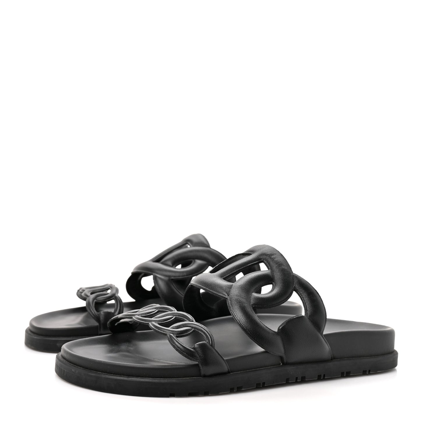 Nappa Extra Sandals 37 Black