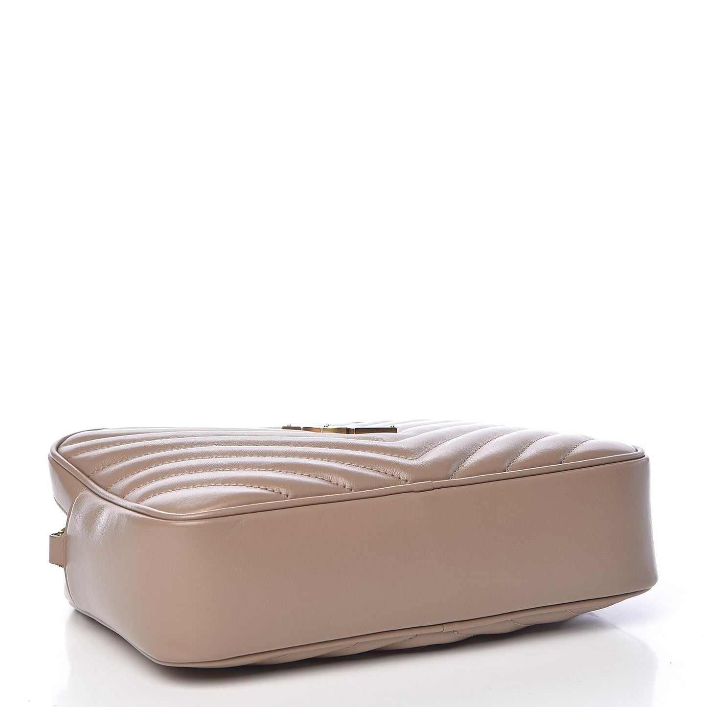 Calfskin Matelasse Lou Camera Bag Dusty Grey