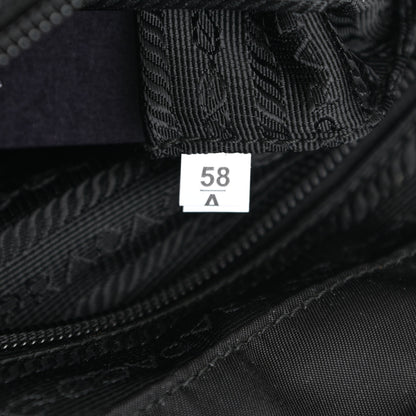 Prada Nylon Vela Medium Backpack Black 8 of 11