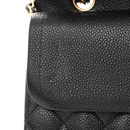 Chanel Caviar Quilted Medium Double Flap Black 13 of 13