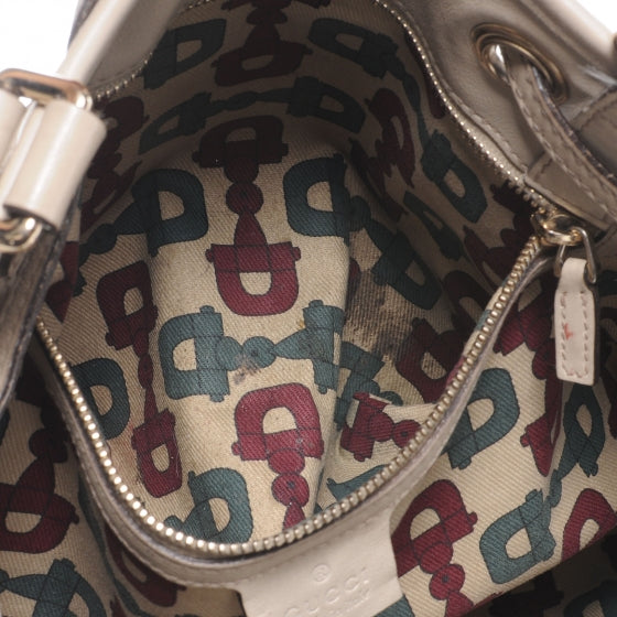 Gucci Guccissima Peggy Braided Tote Off White 9 of 9