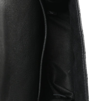 Chanel Grained Calfskin Quilted 2.55 Reissue Flap Belt Bag Clutch Black 5 of 12