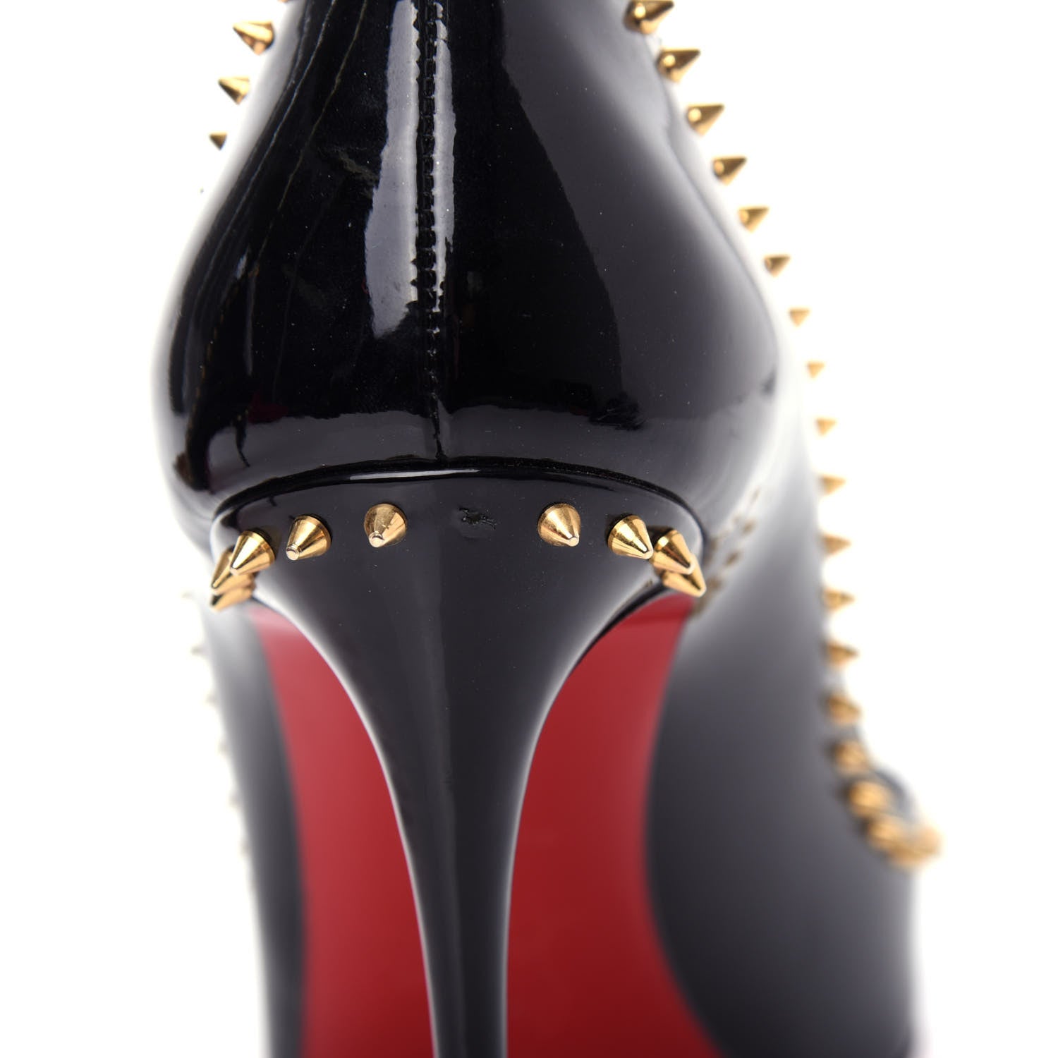 Christian Louboutin Patent Anjalina 100 Pumps 37.5 Black 11 of 12