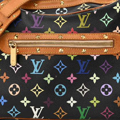 Louis Vuitton Monogram Multicolor Boulogne Black 8 of 10