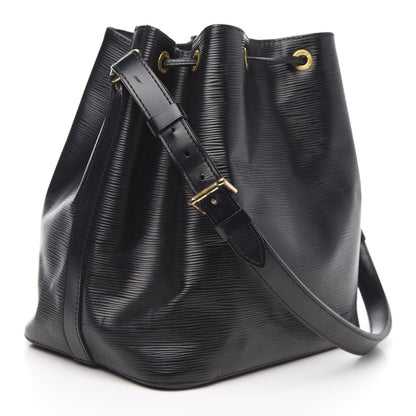 Louis Vuitton Epi Petit Noe Black 3 of 12