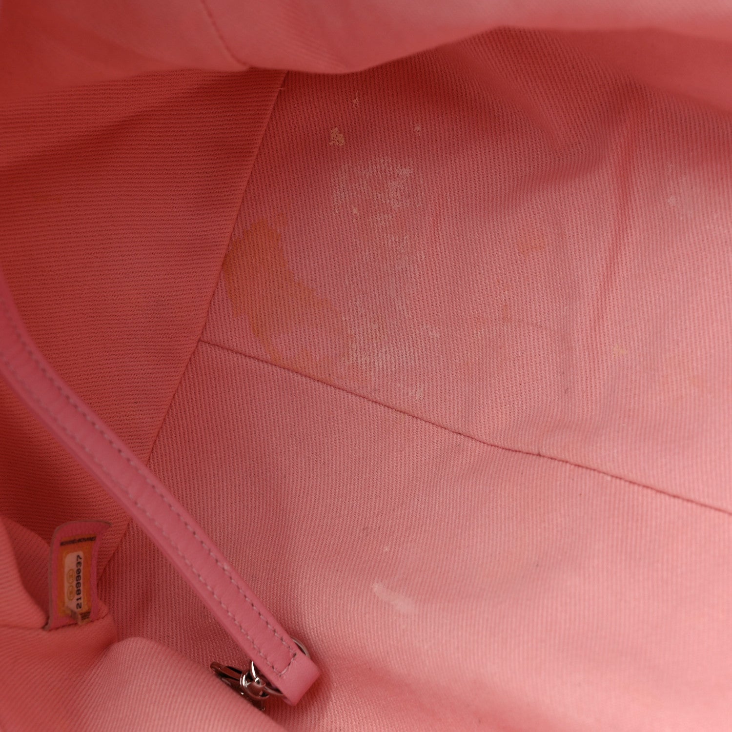 Chanel Woven Straw Raffia Medium Deauville Tote Pink 14 of 16