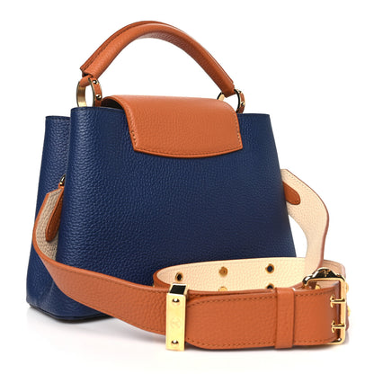 Louis Vuitton Taurillon Capucines BB Tour de France Blue 3 of 9