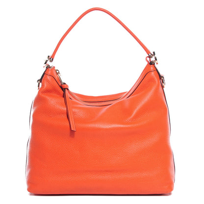 Gucci Pebbled Calfskin Small Miss GG Hobo New Dark Orange 1 of 7