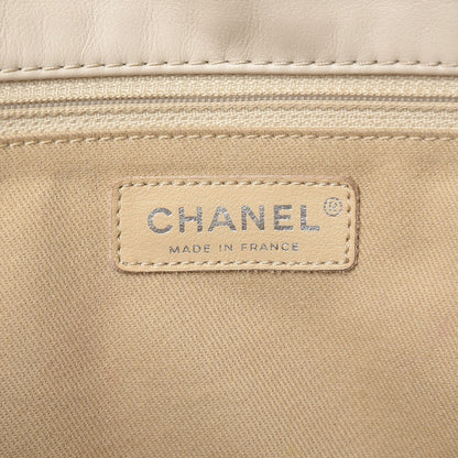 Chanel Calfskin Stitched Large Expandable Flap Bag White 6 of 19
