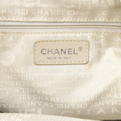 Chanel Tweed Lambskin Large Bowler Black 5 of 10
