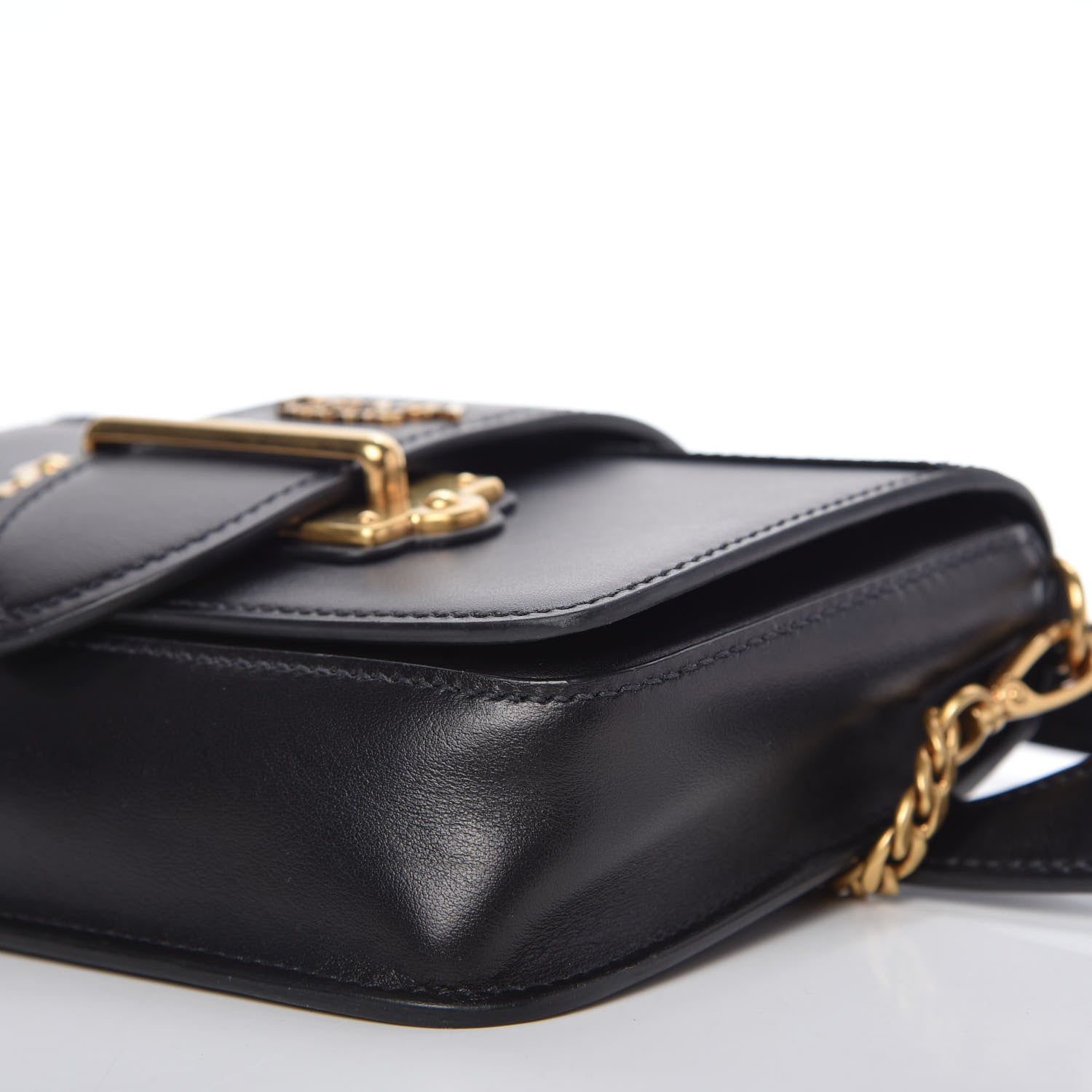 Prada Saffiano City Calf Cahier Belt Bag Black 7 of 9