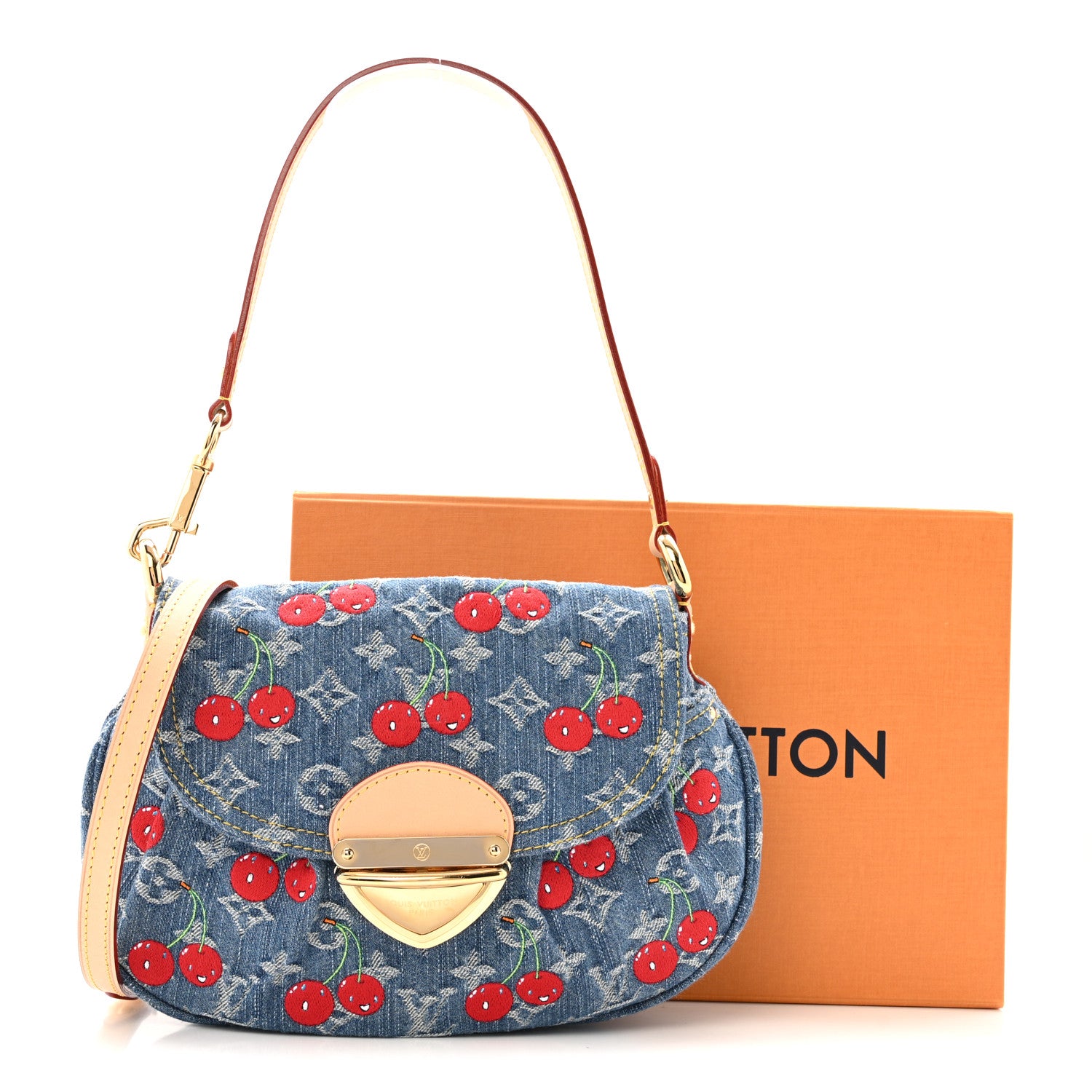 Louis Vuitton LV X TM Monogram Denim Cerises Sunset 12 of 12