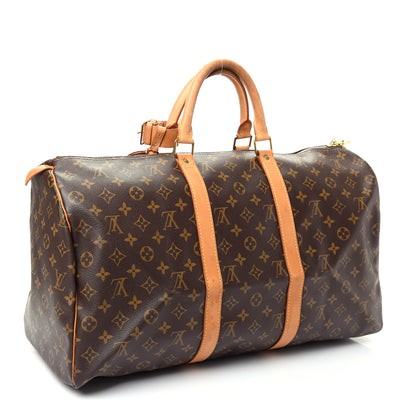 Louis Vuitton Monogram Keepall 50 2 of 16