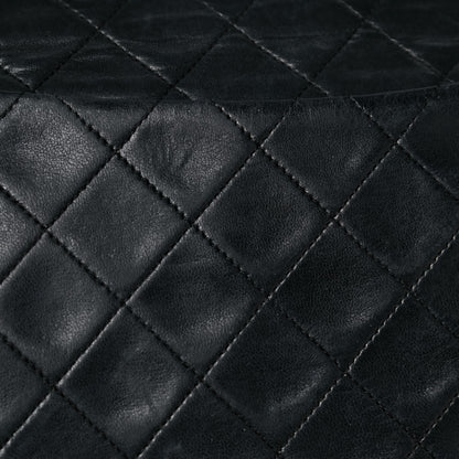 Chanel Lambskin Quilted Medium Single Flap Black 13 of 24