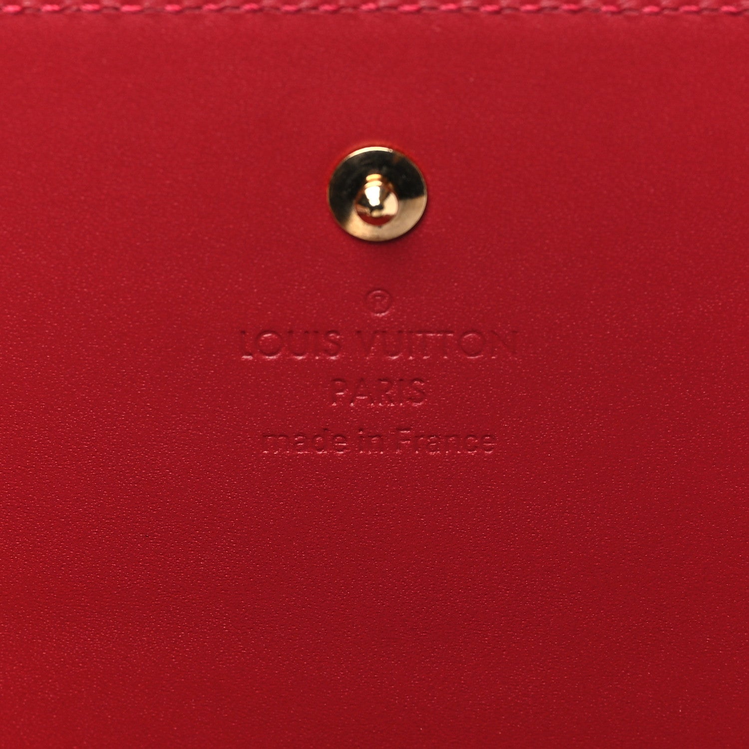 Louis Vuitton Vernis Chaine Wallet Pomme D'Amour 6 of 9