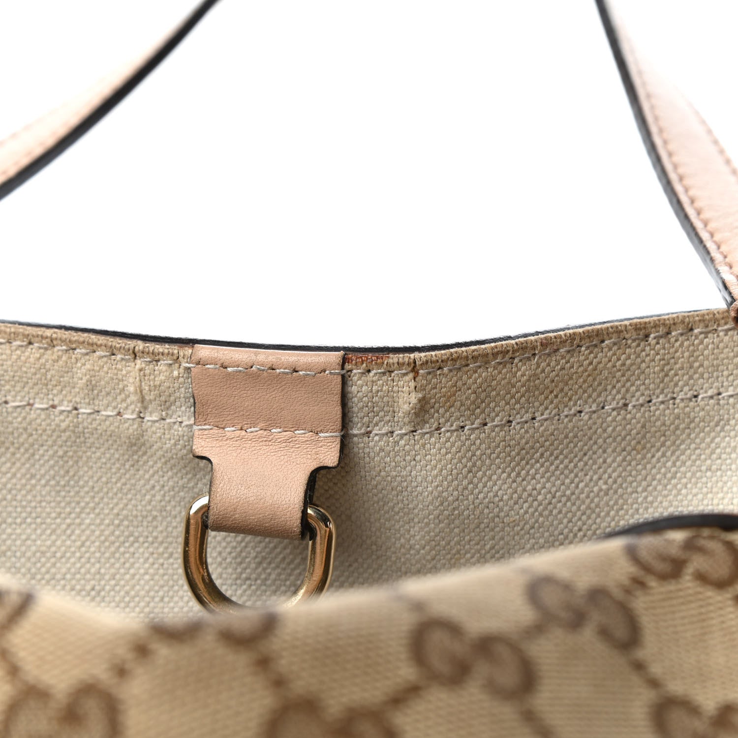 Gucci Monogram Medium Craft Tote Beige 12 of 12