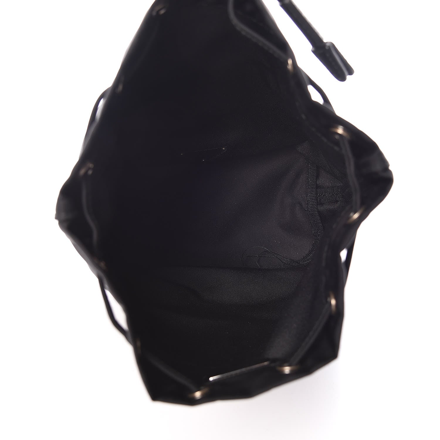 Prada Nylon Vela Drawstring Pouch Black 5 of 11