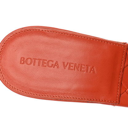 Bottega Veneta Nappa Maxi Intrecciato Lido Mule Sandals 39 Paprika 5 of 8