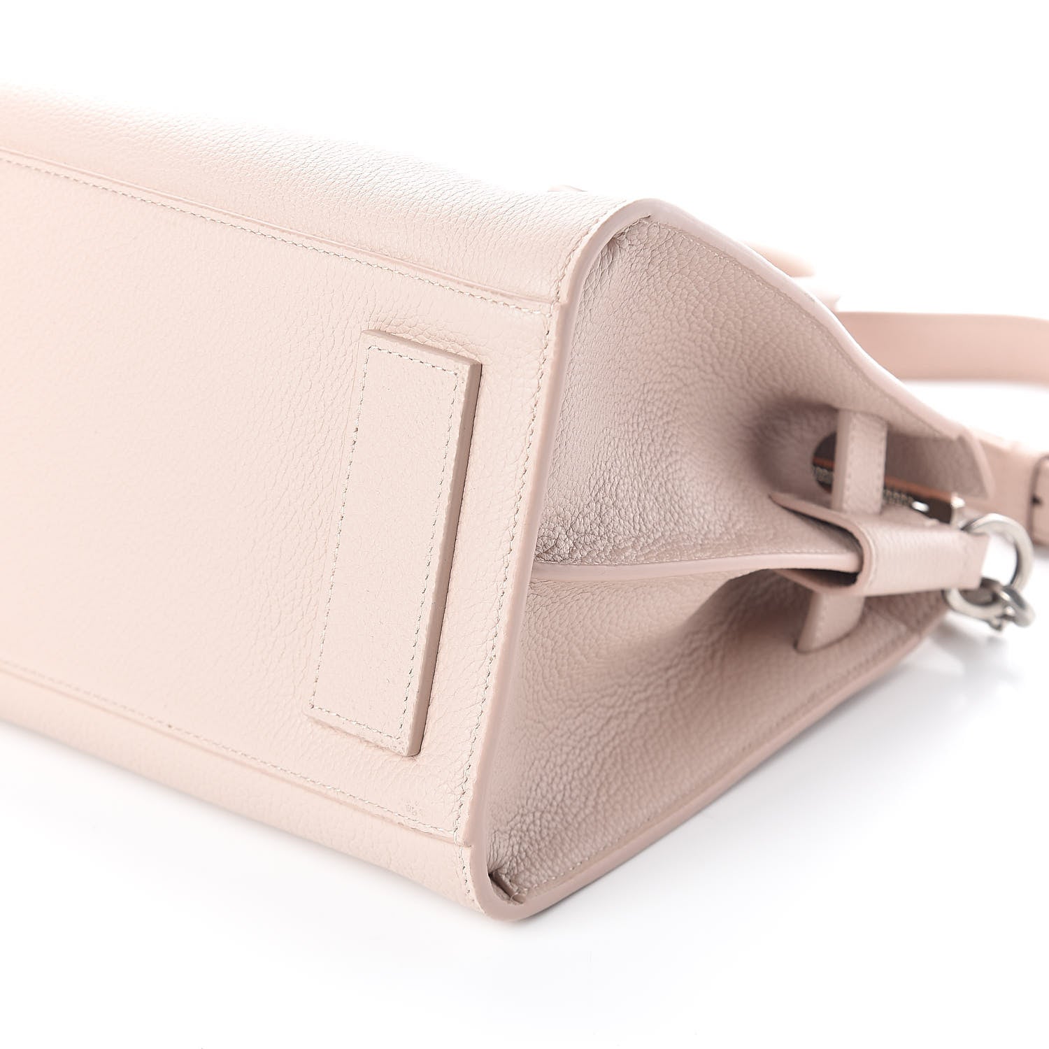 Saint Laurent Grained Calfskin Baby Sac De Jour Souple Rose 9 of 9