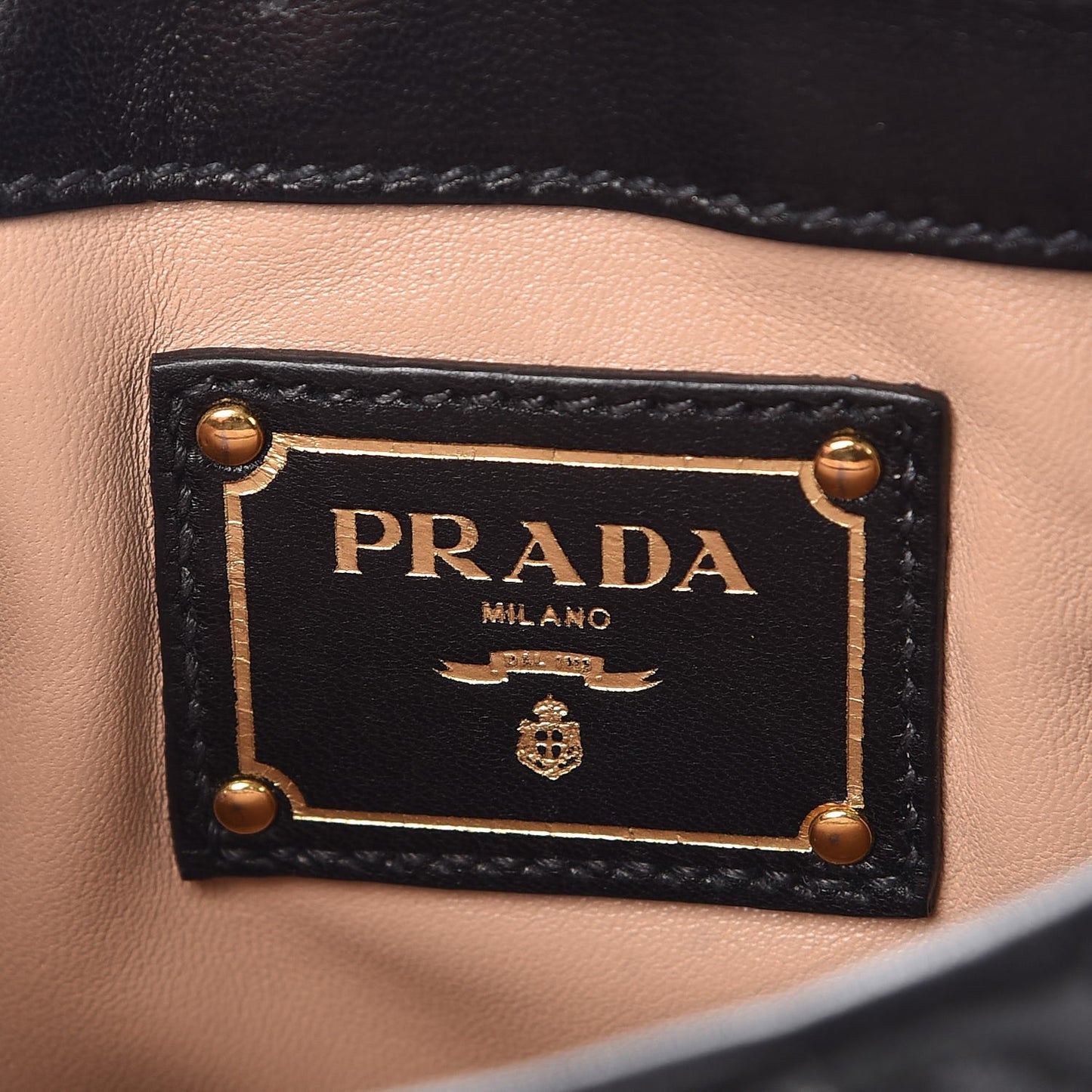 Nappa Quilted Crossbody Bag Black