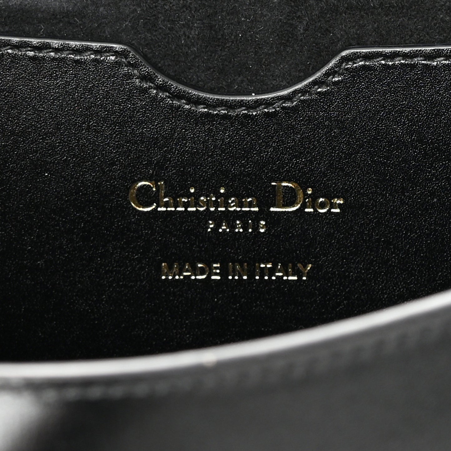 Box Calfskin Large Bobby Flap Black