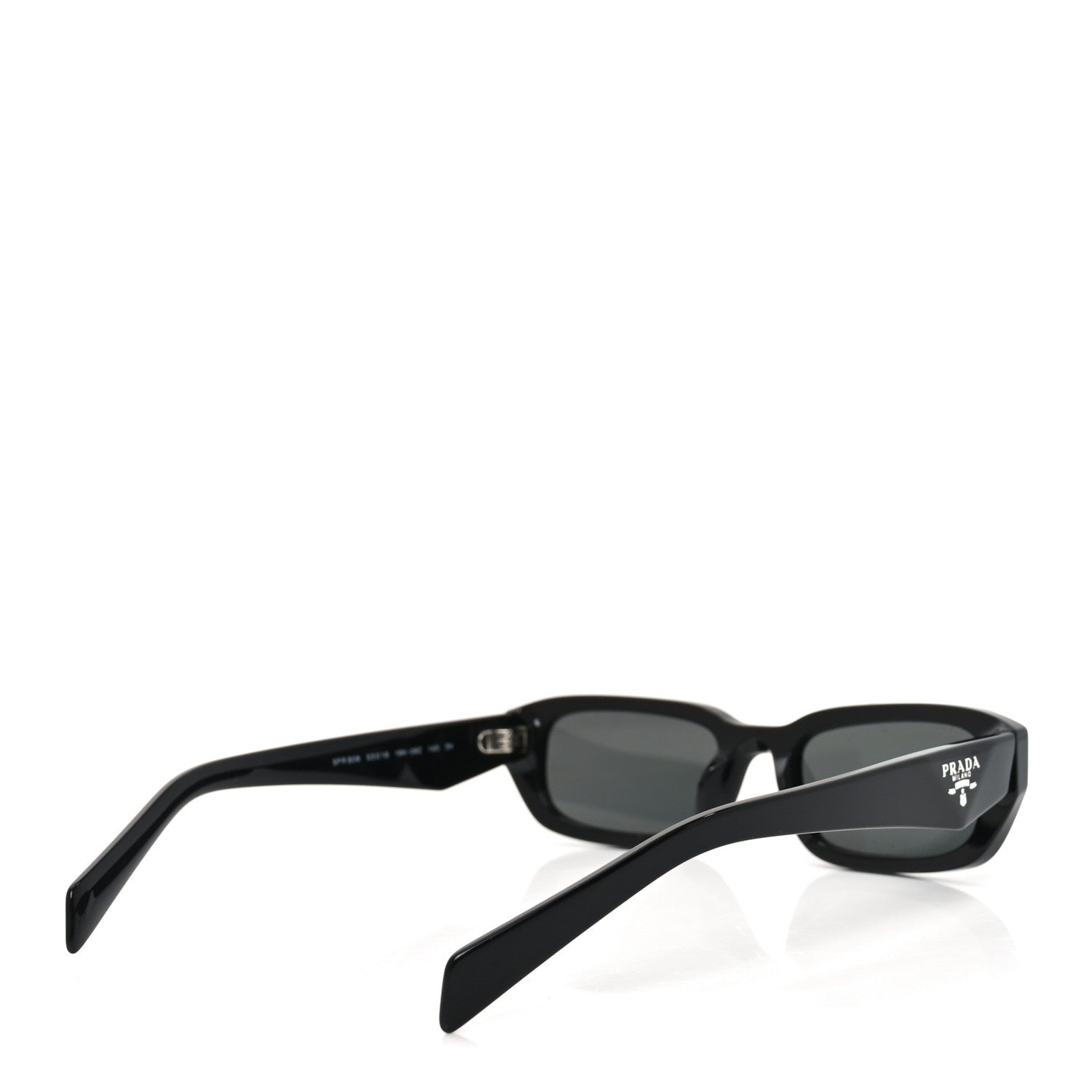 Prada Acetate Symbole Sunglasses SPR B06 Black 4 of 7