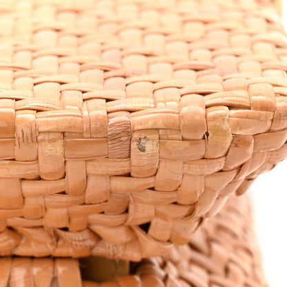 Saint Laurent Wicker Carre Satchel Beige 10 of 15