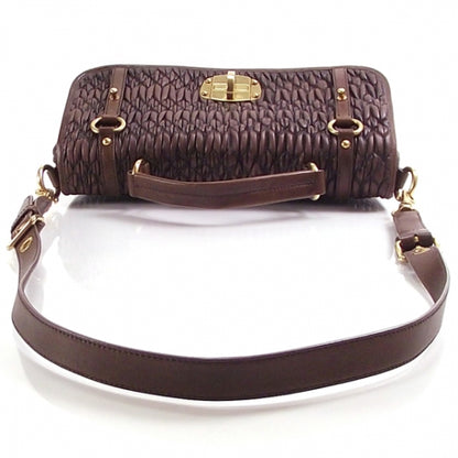Miu Miu Leather Matelasse Turn Lock Flap 5 of 12