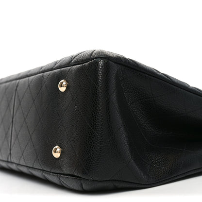 Chanel Caviar Quilted Large Shopping Tote Black 10 of 11