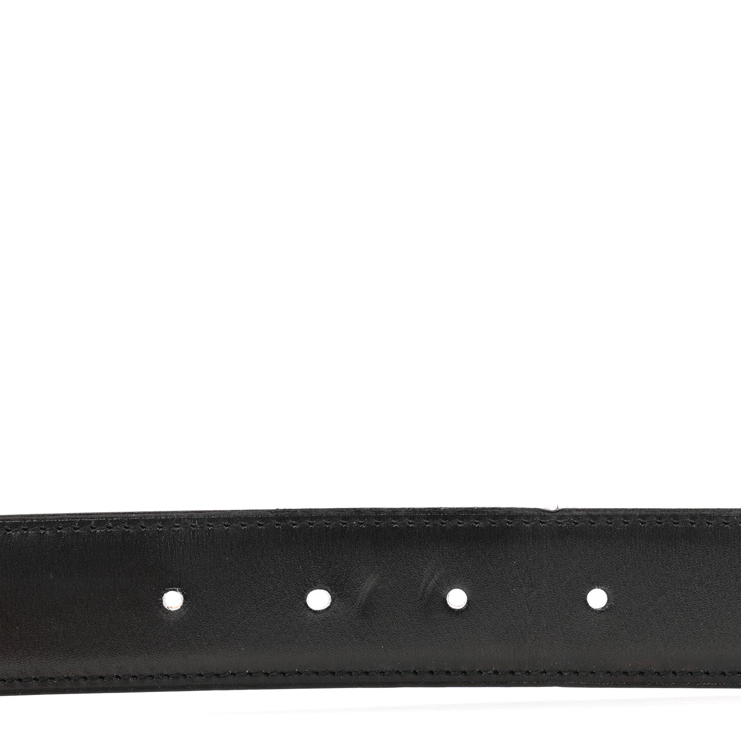 Hermes Togo Box 32mm Striee H Belt 105 42 Gold Black 4 of 7