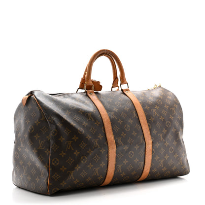 Louis Vuitton Monogram Keepall 50 3 of 11