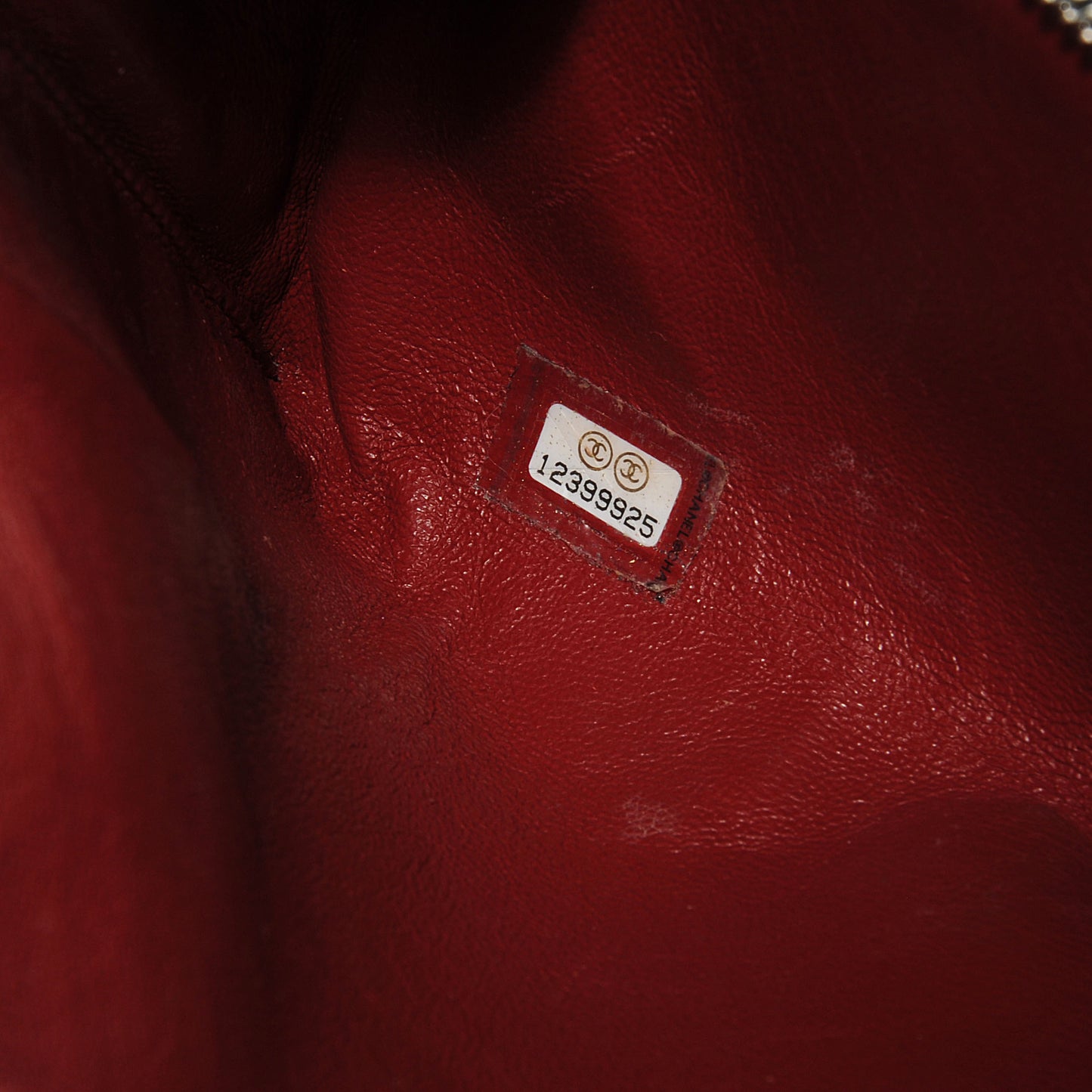 Patent Geometric Quilted Large Kaleidoscope Clutch Black