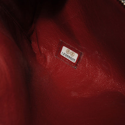 Chanel Patent Geometric Quilted Large Kaleidoscope Clutch Black 7 of 9